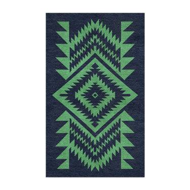 Reyno Kelly & Navy in 3' x 5' Size
