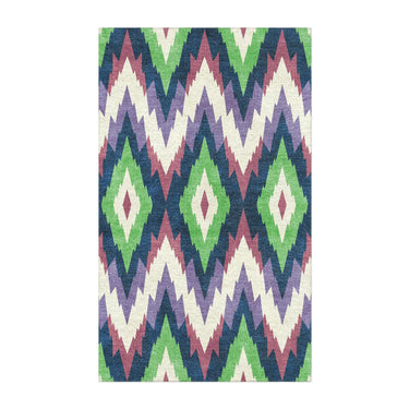 Dyani Eggplant & Matcha in 3' x 5' Size