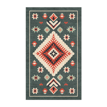 Solano Sage & Terracotta in 5x3ft Size