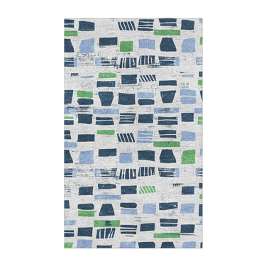 Milo Blue & Green in 3' x 5' Size