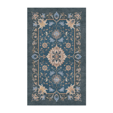 Miriam Navy & Gold in 3' x 5' Size