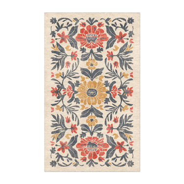 Corriana Navy & Red in 3' x 5' Size