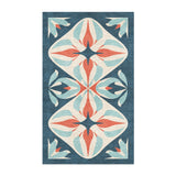 Elliot Blue & Orange in 3' x 5' Size