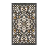 Annette Vintage Black & Yellow in 3' x 5' Size