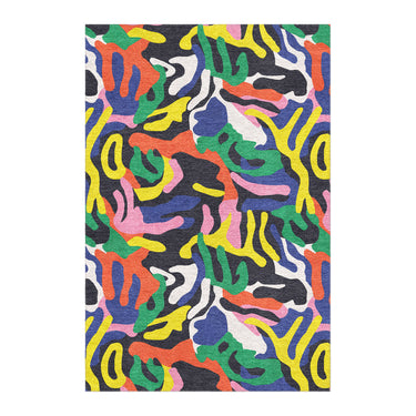 Umberto Black Multicolor in 6x4ft Size