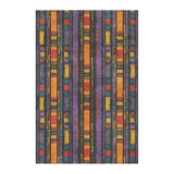 Ojai Purple & Yellow in 4' x 6' Size