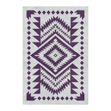 Reyno Eggplant & Stone in 4' x 6' Size