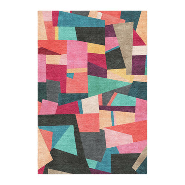 Baxter Pink Multicolor in 4' x 6' Size
