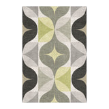 Maxine Grey & Chartreuse in 4' x 6' Size