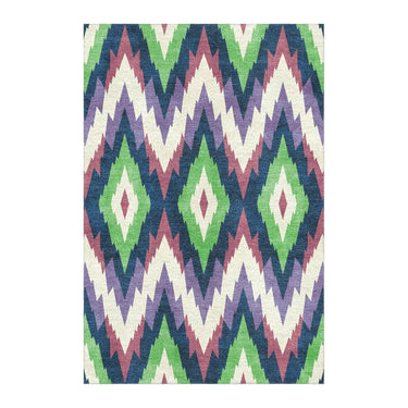 Dyani Eggplant & Matcha in 4' x 6' Size