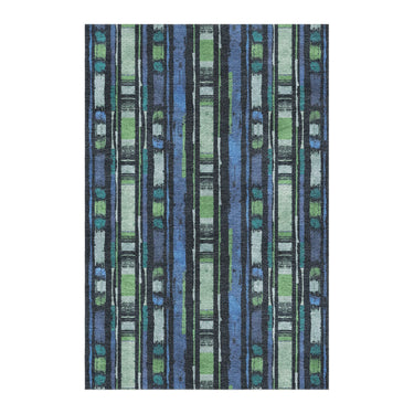 Ojai Blue & Green in 4' x 6' Size