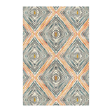 Boden Orange & Blue in 4' x 6' Size