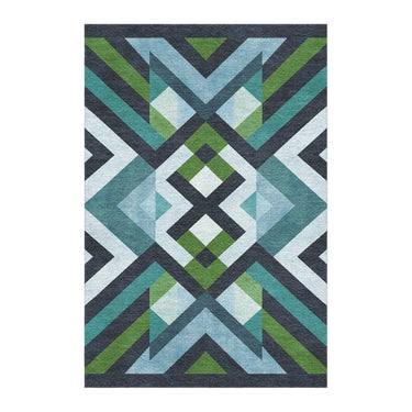 Sonora Blue & Green in 4' x 6' Size