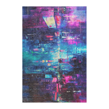 Dystopia Cityscape in 4' x 6' Size