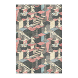 Harmon Surreal Chess Blue & Pink in 4' x 6' Size