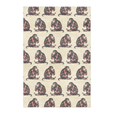 Thinking Chimps in 4' x 6' Size