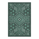 Durand Deep Turquoise in 4' x 6' Size