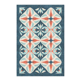 Elliot Blue & Orange in 4' x 6' Size