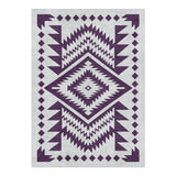 Reyno Eggplant & Stone in 5' x 7' Size