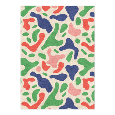 Cosimo Blue, Green, & Red in 5' x 7' Size