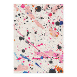 Kayla Paint Splatter in 5' x 7' Size