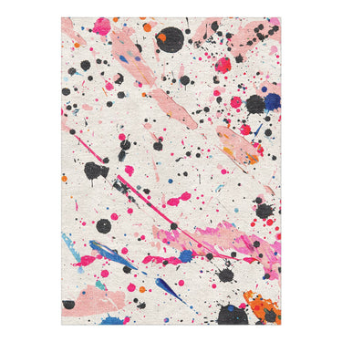 Kayla Paint Splatter in 5' x 7' Size