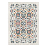 Georgiana Navy & Red in 5' x 7' Size