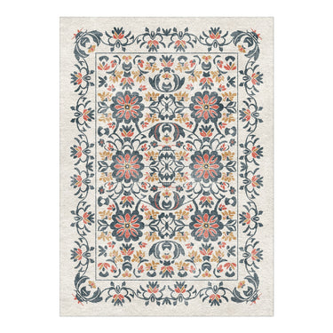 Georgiana Navy & Red in 5' x 7' Size