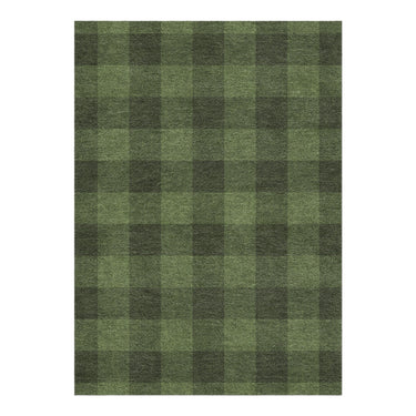 Buffalo Plaid Dark Olive in 5' x 7' Size