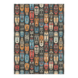 Tribal Masks in 5' x 7' Size