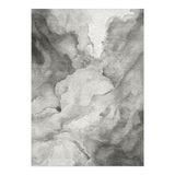 Zephyr Watercolor Grey in 5' x 7' Size