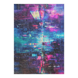 Dystopia Cityscape in 5' x 7' Size