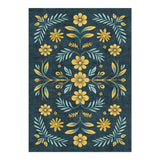 Isabella Navy & Gold in 7x5ft Size