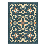 Vanessa Blue & Gold in 7x5ft Size