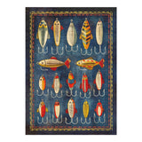 Fishing Lures in 5' x 7' Size