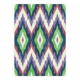 Dyani Eggplant & Matcha in 5' x 7' Size