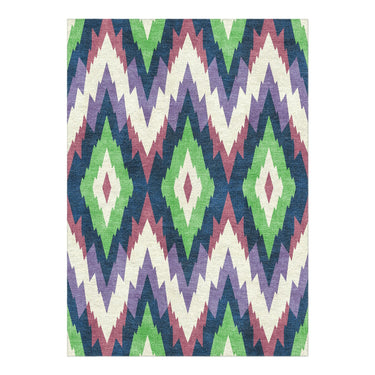 Dyani Eggplant & Matcha in 5' x 7' Size