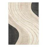 Elowin Ivory & Black in 5' x 7' Size