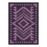 Reyno Lilac & Eggplant in 5' x 7' Size