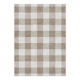 Buffalo Plaid Light Cedar Brown in 5' x 7' Size