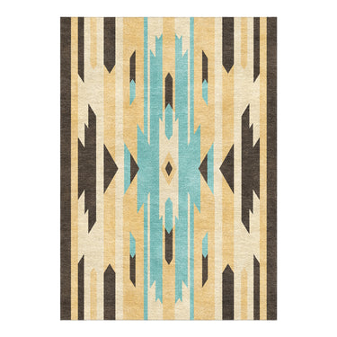 Jessa Blue & Ivory in 7x5ft Size