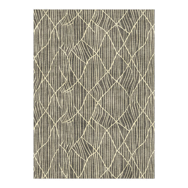 Paxton Black & Taupe in 7x5ft Size