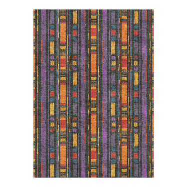 Ojai Purple & Yellow in 5' x 7' Size