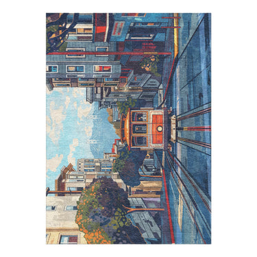 San Francisco Trolly in 5' x 7' Size
