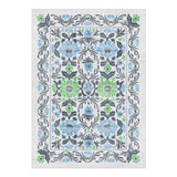 Corriana Blue & Green in 5' x 7' Size