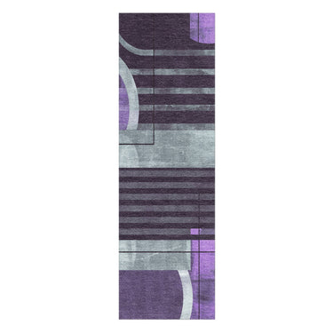 Gordian Dark Purple in 2.5' x 8' Runner Size