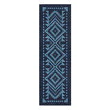 Reyno Columbia & Navy in 2.5' x 8' Runner Size