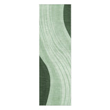 Elowin Green in 2.5' x 8' Runner Size