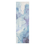 Zephyr Watercolor Blue & Purple in 2.5' x 8' Runner Size