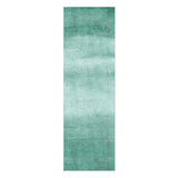 Jacinda Watercolor Teal Ombre in 8x2 5ft Size
